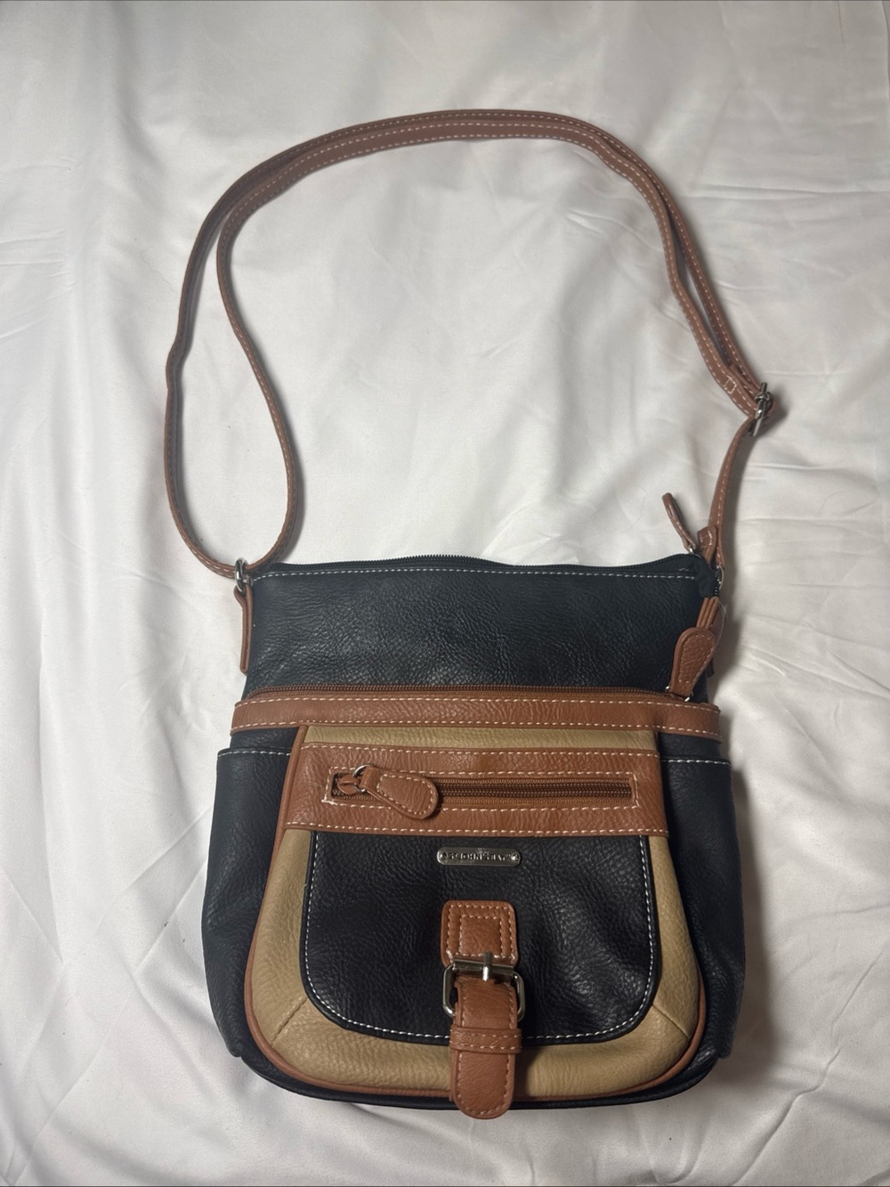 St John’s Bay Leather Crossbody Bag